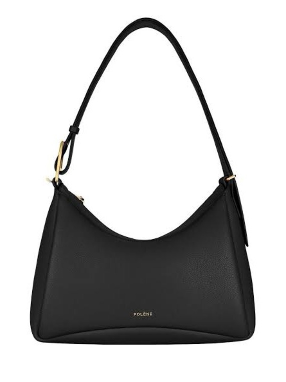 Polene Paris Umi shoulder bag in Black